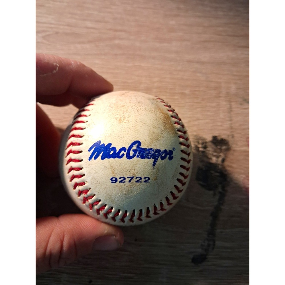 MacGregor 92722 Official League Baseball 9 in 5 oz Synthetic Leather Nylon Wound